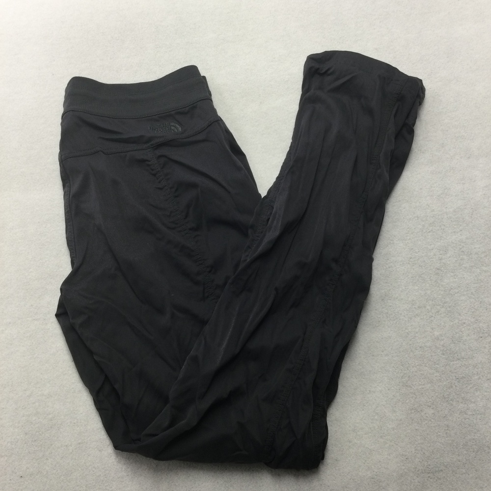 The North Face Pants Womens Medium Black Lightweight Hiking Drawstring Waist